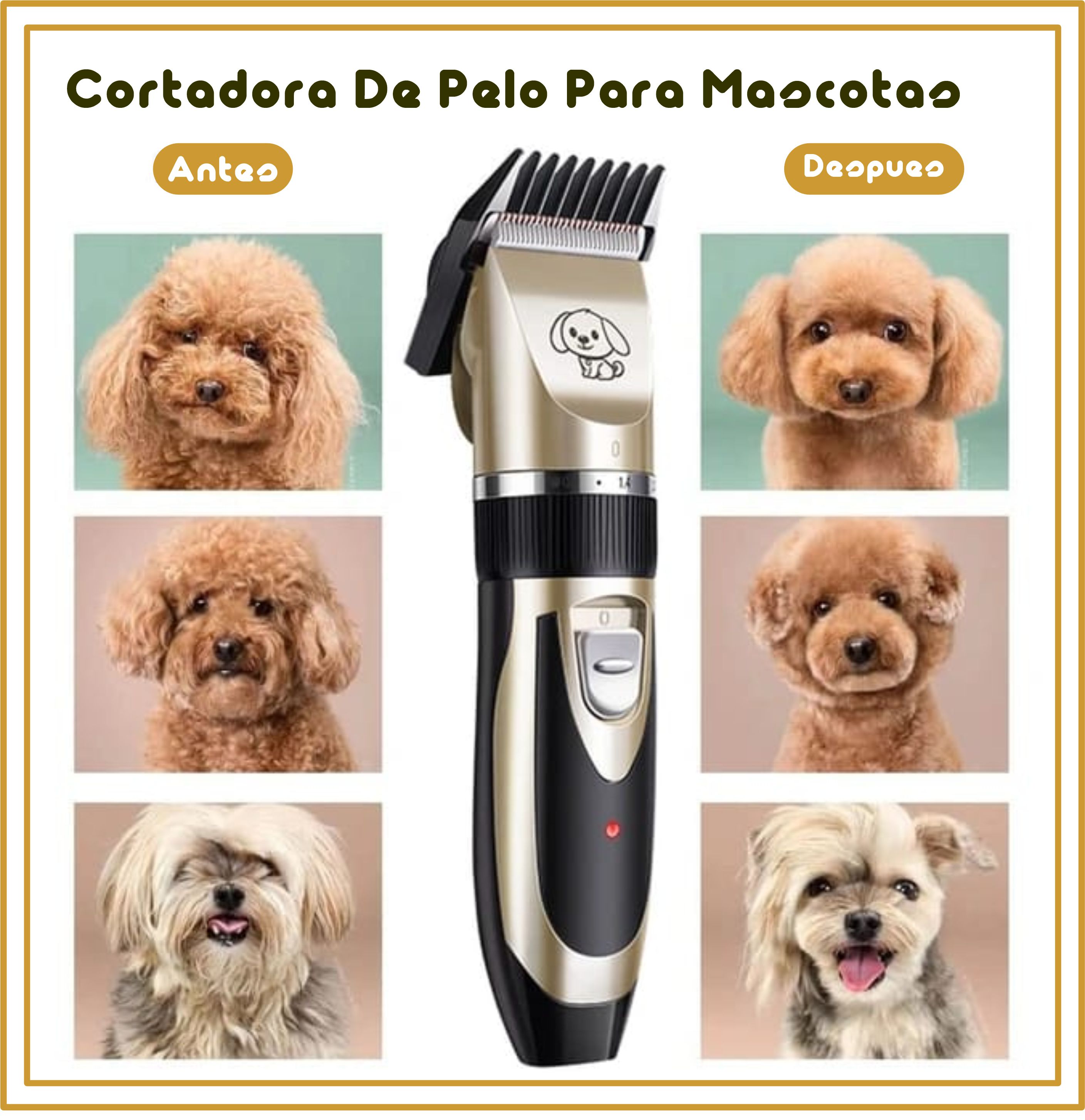 Cortadora de pelo para mascotas panama